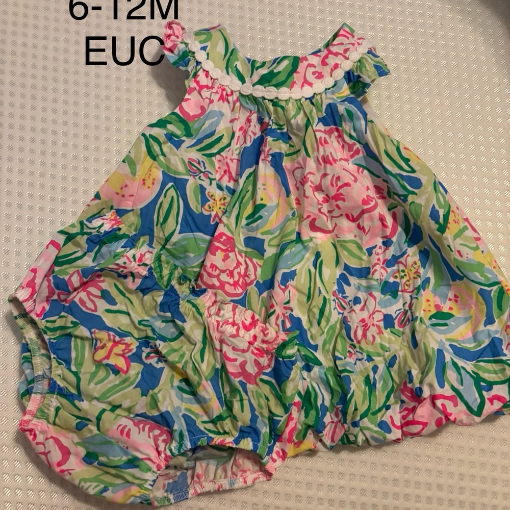 Lilly Pulitzer Dress in Pink, Blue & Green